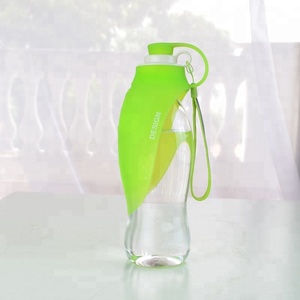 Botol Air Anjing Portabel, Tutup Berputar Luar Ruangan Olahraga untuk Berjalan Desain Khusus Botol Anjing Portabel - Product Image 5