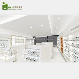 Arredamento per Negozio di Farmacia, Design Moderno ed Elegante con Bancone in Legno <span class=keywords><strong>Bianco</strong></span> e Base in MDF - Product Image 5