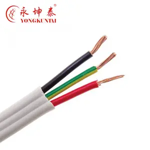 450/750V two core (2*2.5mm2) +earth(2.5mm2) flat TPS electrical cable