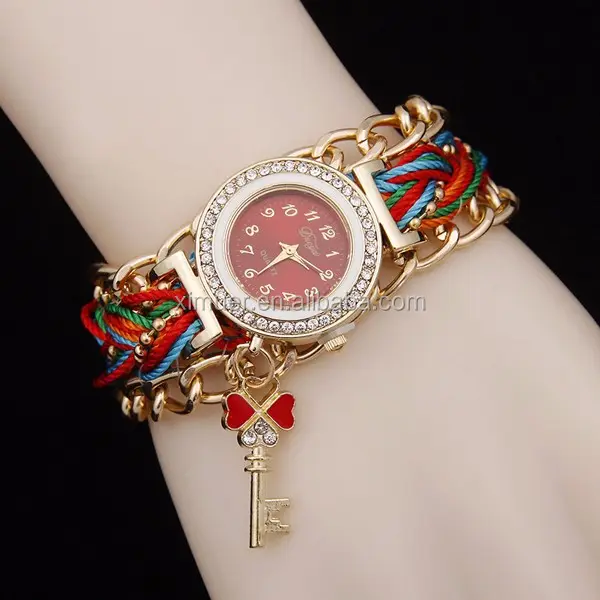 Factory chain bracelet watch fancy lady watch