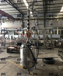 50L/100L De Cuivre/Acier Inoxydable Modulaire Vodka <span class=keywords><strong>Gin</strong></span> <span class=keywords><strong>Rhum</strong></span> Encore/Alcool Équipements de La Distillerie Pour Vente - Product Image 5