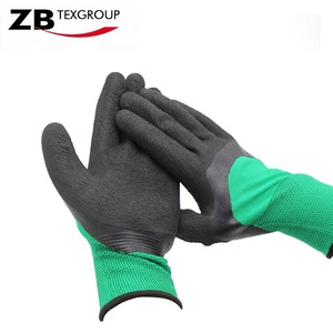Gants en <span class=keywords><strong>latex</strong></span>, <span class=keywords><strong>Nylon</strong></span> rouge, noir froissé, mm, produit de qualité supérieure, usine - Product Image 5