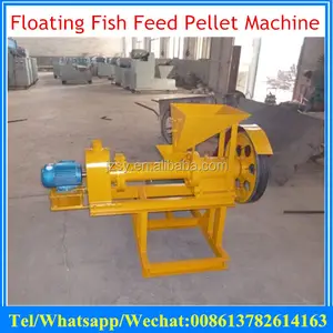 Tilapia schwimmende Fischfutter Pellet Extruder Maschine/neues Design Geflügel futter Pellet Extruder