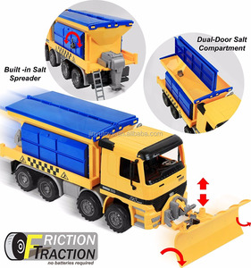 Camion de déneigement géant à friction, jouet de construction pour enfants - Product Image 2