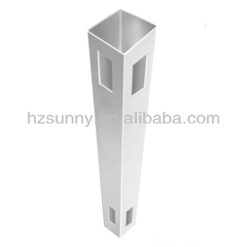 pvc blanco poste de la cerca - Product Image 1