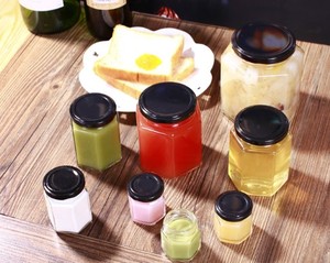 Nhà Máy Trực Tiếp Bán Buôn Custom Logo In Kim Loại Nắp Thủy Tinh Thực Phẩm Jar - Product Image 6