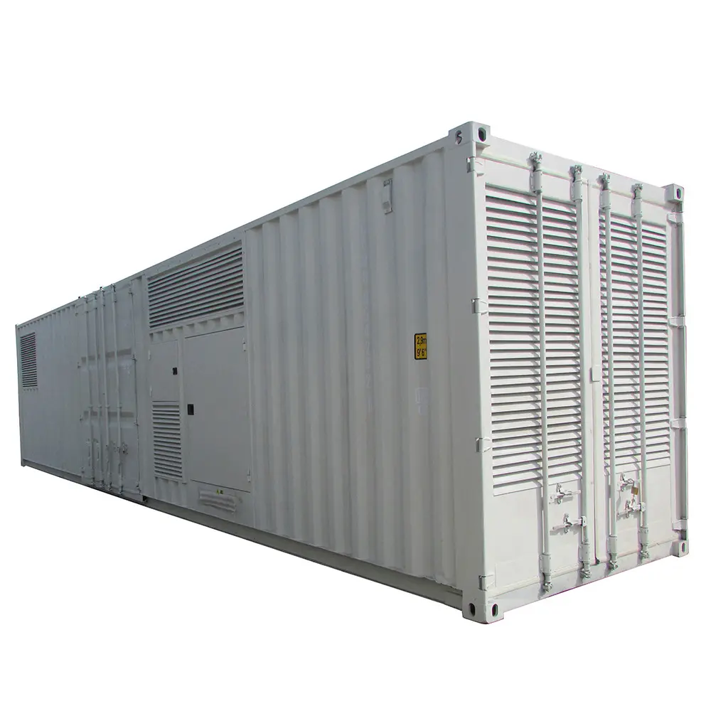 Big electric start 1mw 2 mw diesel generator with stamford alternator