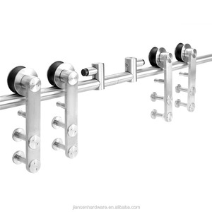 Groothandel Maatwerk Roestvrijstalen Ronde Baan Schuifdeur <span class=keywords><strong>Hardware</strong></span> Kits Voor Glazen Deur - Product Image 1