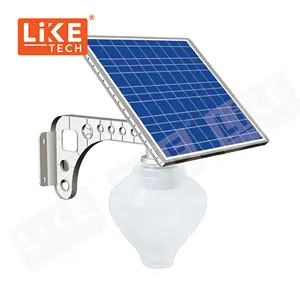 LikeTech Luz de jardín Solar componentes vender por partes luz solar accesorios montar disponible venta directa de fábrica