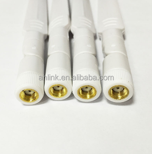 2.4 GHz/5.8 GHz doble banda antena blanco 8dBi Omni WiFi antena RP-SMA para router inalámbrico - Product Image 3