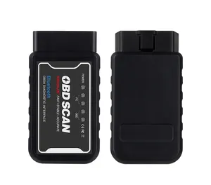 KINGBOLEN OBD Scan ELM327 Bt V1.5 OBD2, Alat Diagnostik dengan PIC18F25K80 Chip untuk Android/Symbian Mendukung Protokol OBDII