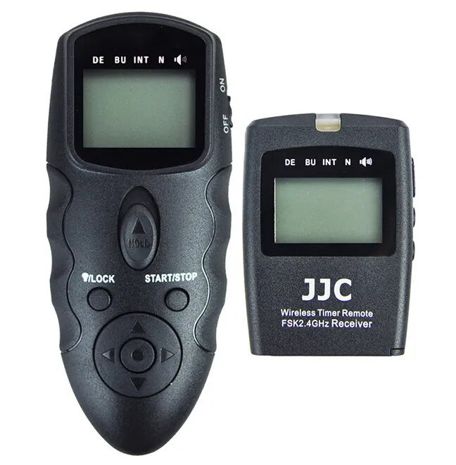 JJC Wireless Remote Controller WT-868 Remote Timer Switch For Camera