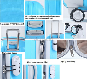 <span class=keywords><strong>Maleta</strong></span> Rígida de Polipropileno 100%, Moderna, Expandible, de Gran Capacidad, Ligera, Económica, con Ruedas de Hierro - Product Image 5