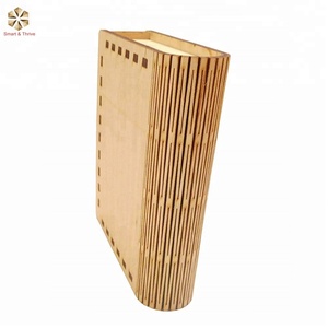 Contenitore di Monili di <span class=keywords><strong>legno</strong></span> Decorativo Cassette Intagliato Libreria Segreto Trucco Scatola Libro - Product Image 4