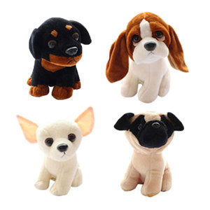 Jouets en <span class=keywords><strong>peluche</strong></span> pour chiens, certification de fête pour chiots/<span class=keywords><strong>peluche</strong></span> husky <span class=keywords><strong>Chihuahua</strong></span> jouets pour chiens tache noire, EN71, ASTMF963 - Product Image 6