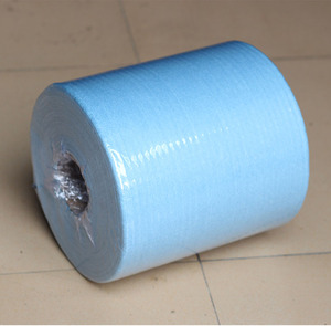 Rollo azul desechable para limpieza de coche, toallitas no tejidas para limpieza <span class=keywords><strong>INDUSTRIAL</strong></span>, sin pelusa - Product Image 4