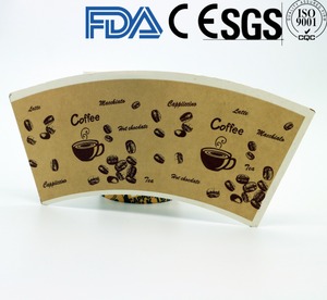 Aislados personalizadas <span class=keywords><strong>Costa</strong></span> café fan vaso de papel - Product Image 2