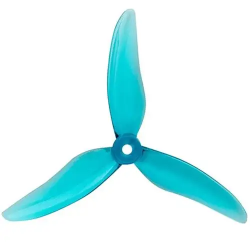 Gemfan Hurricane Clear Blue 51499 3 Blade FPV Quadcopter Propeller (2 Pairs)