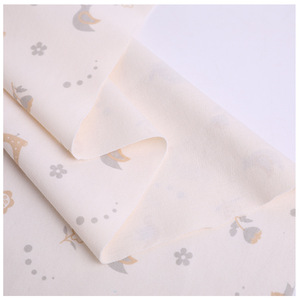 Offre Spéciale 100% coton Tissu À Tricoter Imprimé Peigné Tissu Interlock En Coton Pour Le printemps Et l'été Bébé Vêtements D'escalade - Product Image 3