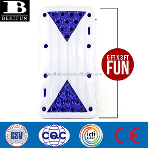 Tùy chỉnh <span class=keywords><strong>Inflatable</strong></span> bia <span class=keywords><strong>Pong</strong></span> bảng float-nổi bên hồ bơi trò chơi bè & phòng chờ nước Lilo Vinyl airbed - Product Image 5