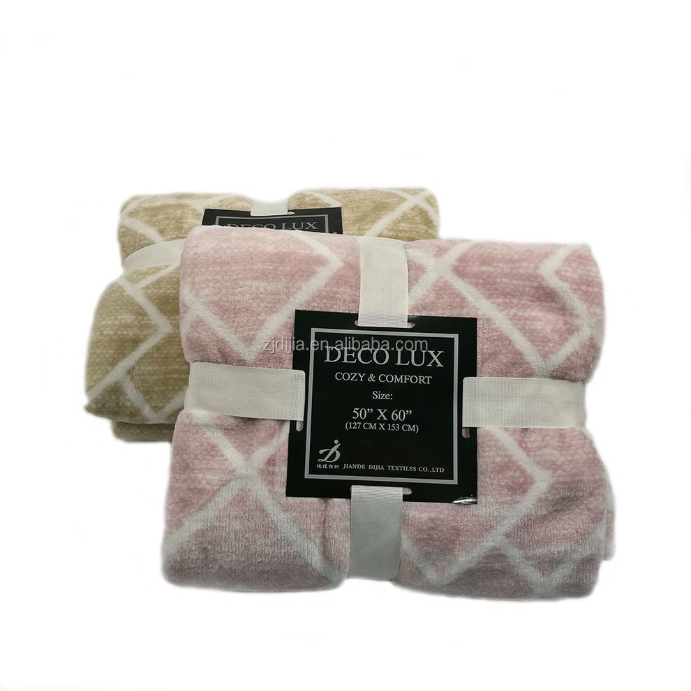 Самые продаваемые товары на alibaba, вязаное мягкое одеяло с рисунком