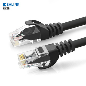 Cordon de raccordement noir à faible coût de haute qualité Cat6 Câble <span class=keywords><strong>Rj45</strong></span> 1m 2m <span class=keywords><strong>3m</strong></span> 5m Câble de raccordement <span class=keywords><strong>Cat</strong></span> <span class=keywords><strong>6</strong></span> Cat6 - Product Image 3