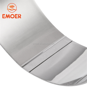 EMOER Anelli per Torte e Mousse in Acciaio Inossidabile Ecologici con Pressa per Alimenti - Forme Rotonde 12*8cm - Product Image 4