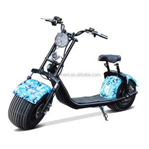 Novo design citycoco scooter dobrável com espelho retrovisor promoção produto-scooter cidade coco scooter peças utilizadas