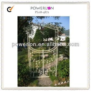 Arcs rouillés de mariage en arc vintage, <span class=keywords><strong>pergola</strong></span> d'extérieur personnalisés pour jardin, étanche, Style classique à cadre métallique - Product Image 6