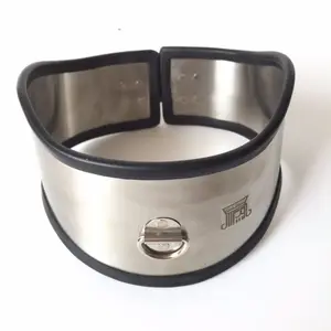 Jeux érotiques BDSM Fétiche Beauté exquise en acier inoxydable Collier de cou esclave Collier de <span class=keywords><strong>bondage</strong></span> BDSM Jouets sexuels pour couples - Product Image 1