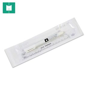 Encre permanente stérile de qualité médicale de stylo de marqueur sûr de peau chirurgicale pourpre de haute visibilité pour écrire sur le papier - Product Image 6