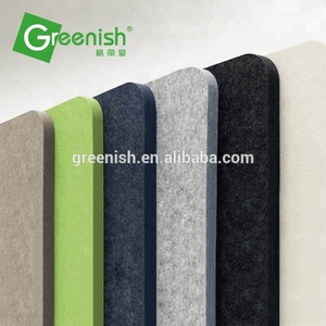 Eco-friendly acustico insonorizzate <span class=keywords><strong>pannelli</strong></span> 100% poliestere <span class=keywords><strong>Pannelli</strong></span> Acustici Riciclabile <span class=keywords><strong>acustica</strong></span> feltro Decorativo PET Pannello di Parete - Product Image 2