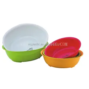 Нескользящая пищевая недорогая цветная пластиковая миска для мытья
