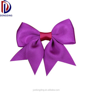 Cinta del grosgrain mayorista corte la <span class=keywords><strong>cola</strong></span> de <span class=keywords><strong>milano</strong></span> de regalo arco de la cinta púrpura de la cinta del grosgrain arco - Product Image 1