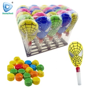 Masker Spider Man murah Tiongkok mainan mobil permen plastik permen keras anak - Product Image 2