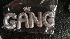 Su misura Personalizzati Hiphop Bolla Lettera di Fascino <span class=keywords><strong>Collana</strong></span> FAI DA TE <span class=keywords><strong>Con</strong></span> <span class=keywords><strong>Nome</strong></span> - Product Image 6