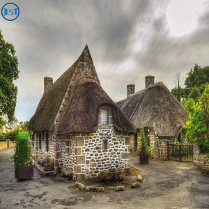 Hôtels en <span class=keywords><strong>Bali</strong></span> en plein air, cabanes en chaume résistantes au feu - Product Image 2