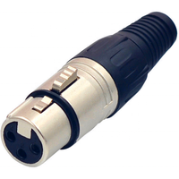 Connecteur multicore mâle/femelle avec jack, 86 pièces, connecteurs à faible profil, broches, prise microphone, type xlr, 3 broches