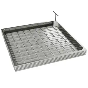 Stainless Steel Penutup Lubang Got, Manhole Cover Galvanis Stainless Steel