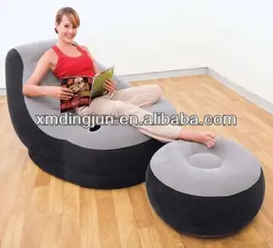 हवा लाउंज सोफे बिस्तर, इनडोर inflatable सोफे कुर्सी, कमरे में रहने वाले inflatable हवा कुर्सी सोफे