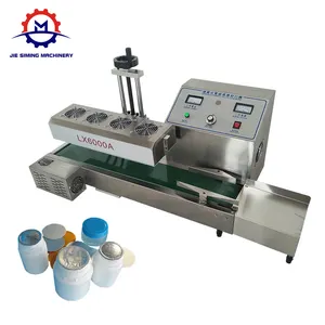 LX 6000 wärme Induktion Abdichtung Maschine kontinuierliche kunststoff flasche induktion aluminium folie kappe sealer