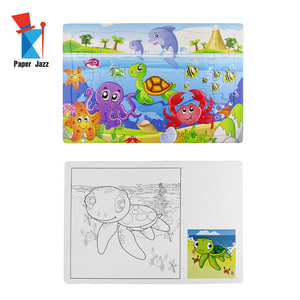 35 <span class=keywords><strong>piezas</strong></span> de <span class=keywords><strong>rompecabezas</strong></span> de cartón de dibujos animados de alta calidad <span class=keywords><strong>rompecabezas</strong></span> de animales marinos - Product Image 6