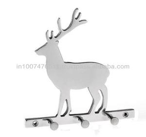 Gancho clásico de aluminio para abrigos, respetuoso con el medio ambiente, inspirado en INS, decoración del hogar, estilo Art Deco de Metal, montado en la pared para interiores - Product Image 1