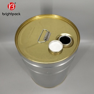 DELLE NAZIONI UNITE ha approvato in metallo di stagno in acciaio <span class=keywords><strong>5</strong></span> gallon 20 litro chimica vernice <span class=keywords><strong>olio</strong></span> secchio secchio tamburo con coperchio - Product Image 5