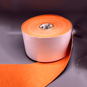 Rollo de cinta adhesiva de espuma de papel, purpurina, multicolor, suministro de fábrica, venta al por mayor - Product Image 5
