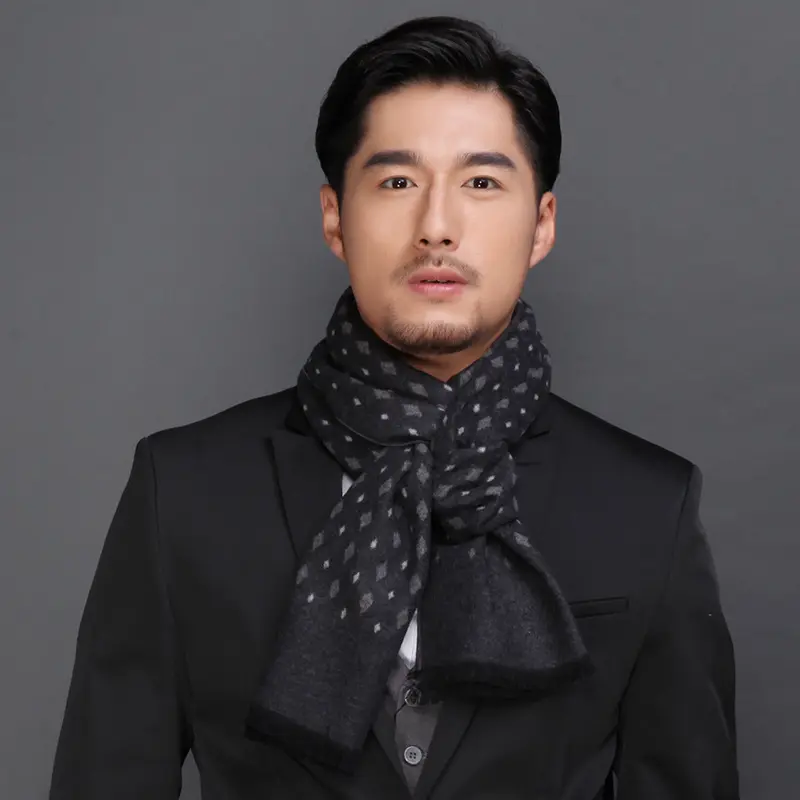 중국 도매 패션 겨울 브랜드 럭셔리 Bussiness 남자 스카프