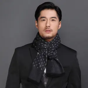 高級ビジネスメンズスカーフ中国卸売ファッション冬ブランド