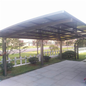 Gazebo Ngoài Trời Pc Hiện Đại Bãi Đậu Xe Thiết Kế Nhôm Bãi Đậu Xe Đổ - Product Image 4