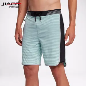 2018 высокое качество мужские плавательные шорты & изготовленный на заказ 4 Way Stretch шорты для серфинга для сублимирования печатных пляжные шорты для мужчин