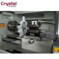 Tour à métaux semi-automatique à 2 vitesses CK6140B avec commande CNC Fanuc